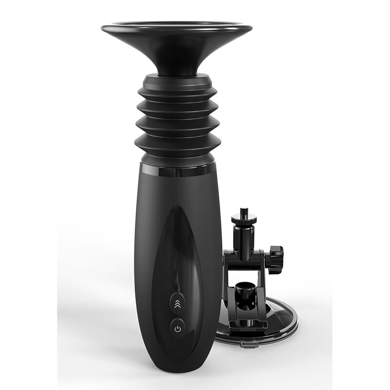 FETISH FANTASY SERIES - BODY DOCK THRUSTER DILDO CLAMP WITH 7 PUSH MODES BLACK - My naughty haven #