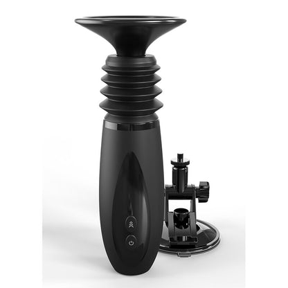 FETISH FANTASY SERIES - BODY DOCK THRUSTER DILDO CLAMP WITH 7 PUSH MODES BLACK - My naughty haven #