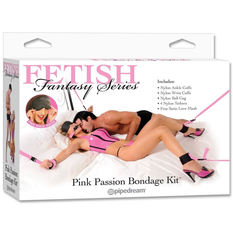 FETISH FANTASY SERIES - KIT BONDAGE PINK - My naughty haven #