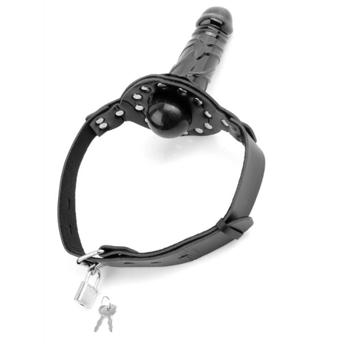 FETISH FANTASY SERIES - SERIES DELUXE BALL GAG WITH DILDO - My naughty haven #