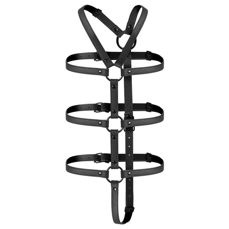 FETISH SUBMISSIVE BONDAGE - ADJUSTABLE HARNESS TORSO AND ARMS - My naughty haven #