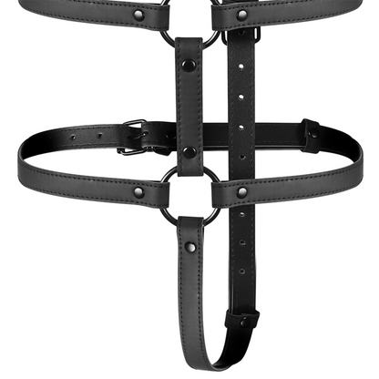 FETISH SUBMISSIVE BONDAGE - ADJUSTABLE HARNESS TORSO AND ARMS - My naughty haven #