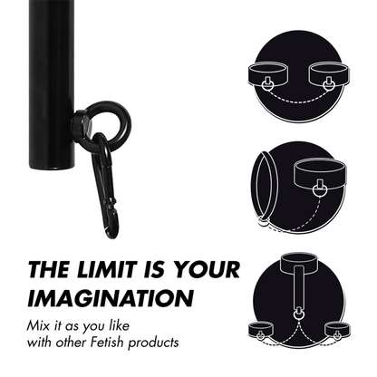 FETISH SUBMISSIVE BONDAGE - ADJUSTABLE SEPARATOR BAR 4 PIECES - My naughty haven #