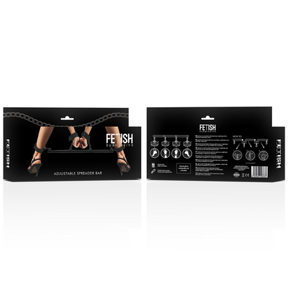 FETISH SUBMISSIVE BONDAGE - ADJUSTABLE SEPARATOR BAR 4 PIECES - My naughty haven #