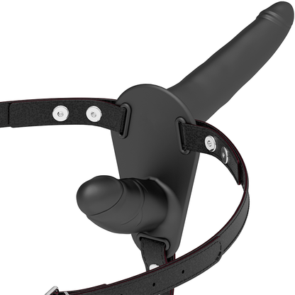 FETISH SUBMISSIVE HARNESS - BLACK DOUBLE PENETRATION - My naughty haven #