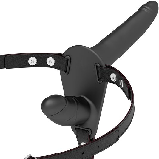 FETISH SUBMISSIVE HARNESS - BLACK DOUBLE PENETRATION - My naughty haven #