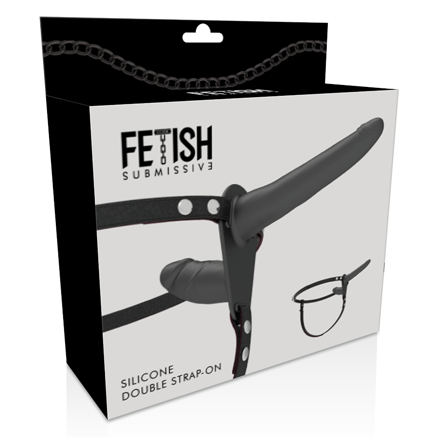 FETISH SUBMISSIVE HARNESS - BLACK DOUBLE PENETRATION - My naughty haven #