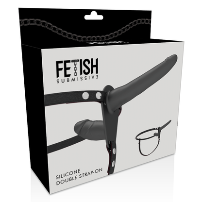 FETISH SUBMISSIVE HARNESS - BLACK DOUBLE PENETRATION - My naughty haven #