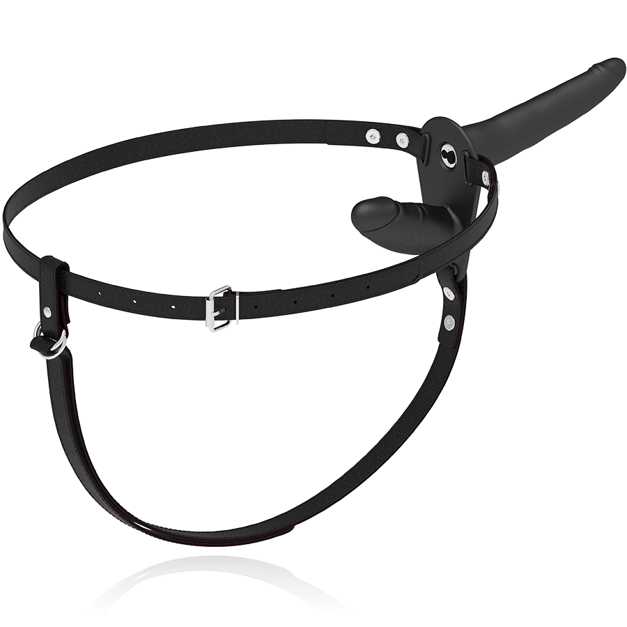 FETISH SUBMISSIVE HARNESS - DOUBLE PENETRATION BLACK VIBRATOR - My naughty haven #
