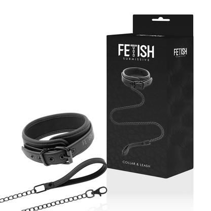 FETISH SUBMISSIVE - NOPRENE LINING CHAIN NECKLACE - My naughty haven #