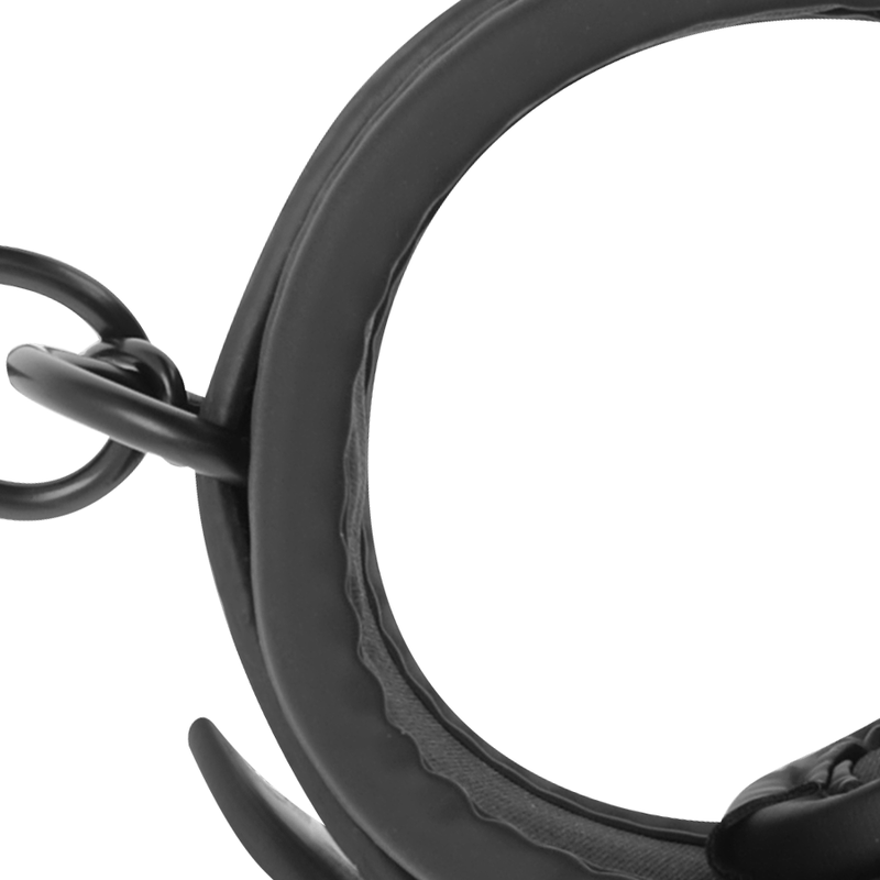 FETISH SUBMISSIVE - SET OF HAND AND ANKLE HANDCUFFS WITH NOPRENE LINING - My naughty haven #