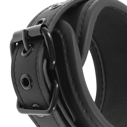 FETISH SUBMISSIVE - SET OF HAND AND ANKLE HANDCUFFS WITH NOPRENE LINING - My naughty haven #