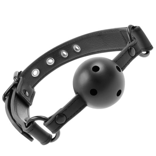 FETISH SUBMISSIVE - VEGAN BREATHABLE GAG - My naughty haven #