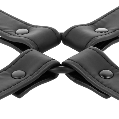 FETISH SUBMISSIVE - VEGAN LEATHER HANDCUFF UNION - My naughty haven #