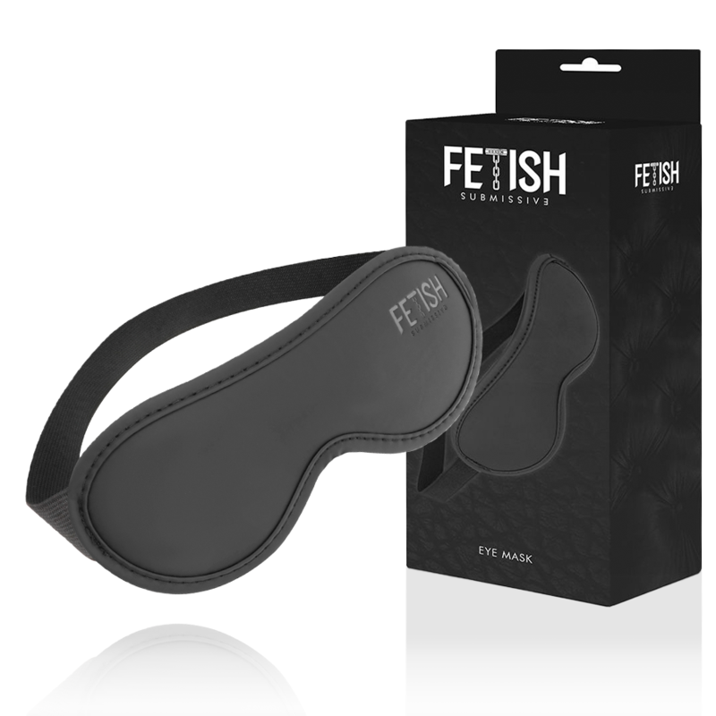 FETISH SUBMISSIVE - VEGAN LEATHER MASK II WITH NOPRENE LINING - My naughty haven #