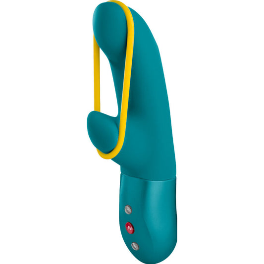 FUN FACTORY - AMORINO RABBIT VIBRATOR AQUAMARINE - My naughty haven #