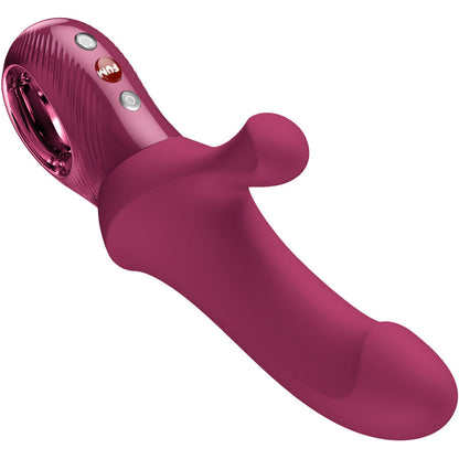 FUN FACTORY - BI STRONIC CURVE THRUSTING RABBIT PULSATORS WINE RED - My naughty haven #