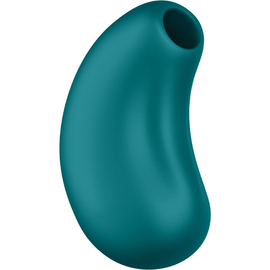 FUN FACTORY - CHERIE DOUBLE AIR PULSE VIBRATOR BOTTLE GREEN - My naughty haven #