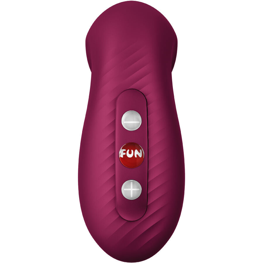 FUN FACTORY - DESIRE AIR PULSE VIBRATOR WINE RED - My naughty haven #