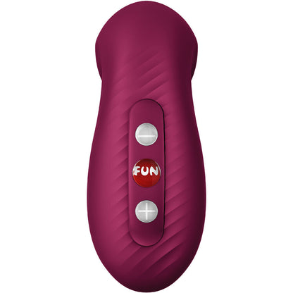 FUN FACTORY - DESIRE AIR PULSE VIBRATOR WINE RED - My naughty haven #