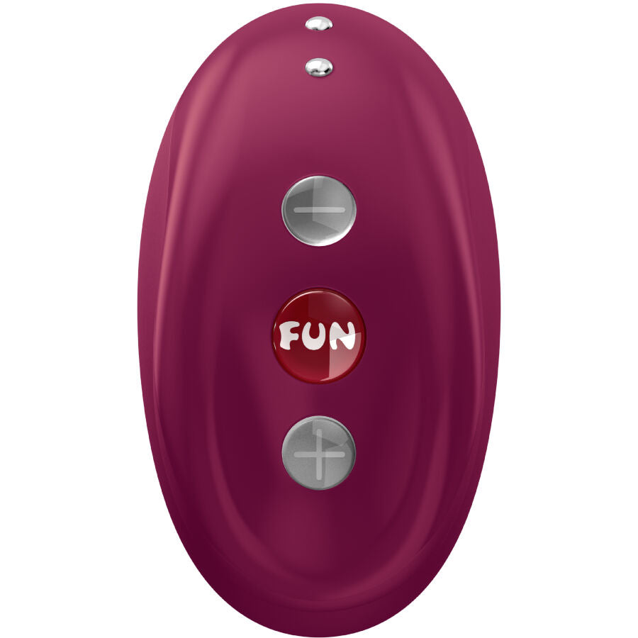 FUN FACTORY - MEA AIR PULSE VIBRATOR WINE RED - My naughty haven #