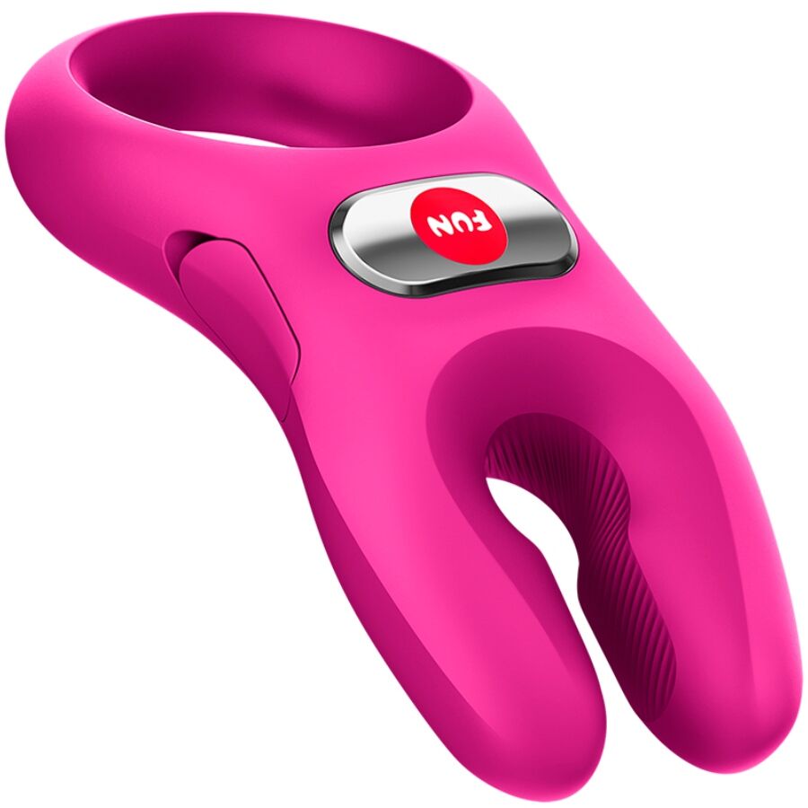 FUN FACTORY - NOS PRO VIBRATING COCK RING MAGENTA - My naughty haven #