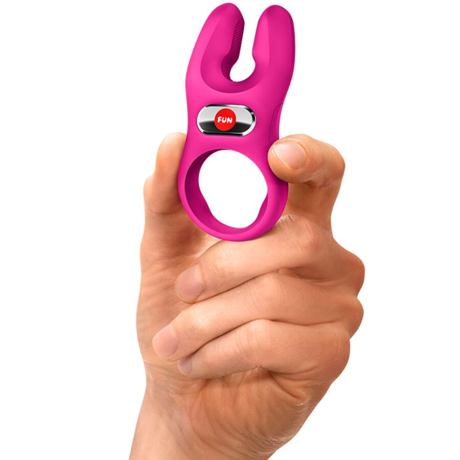 FUN FACTORY - NOS PRO VIBRATING COCK RING MAGENTA - My naughty haven #