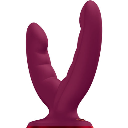 FUN FACTORY - RYDE DOUBLE DILDO WINE RED - My naughty haven #
