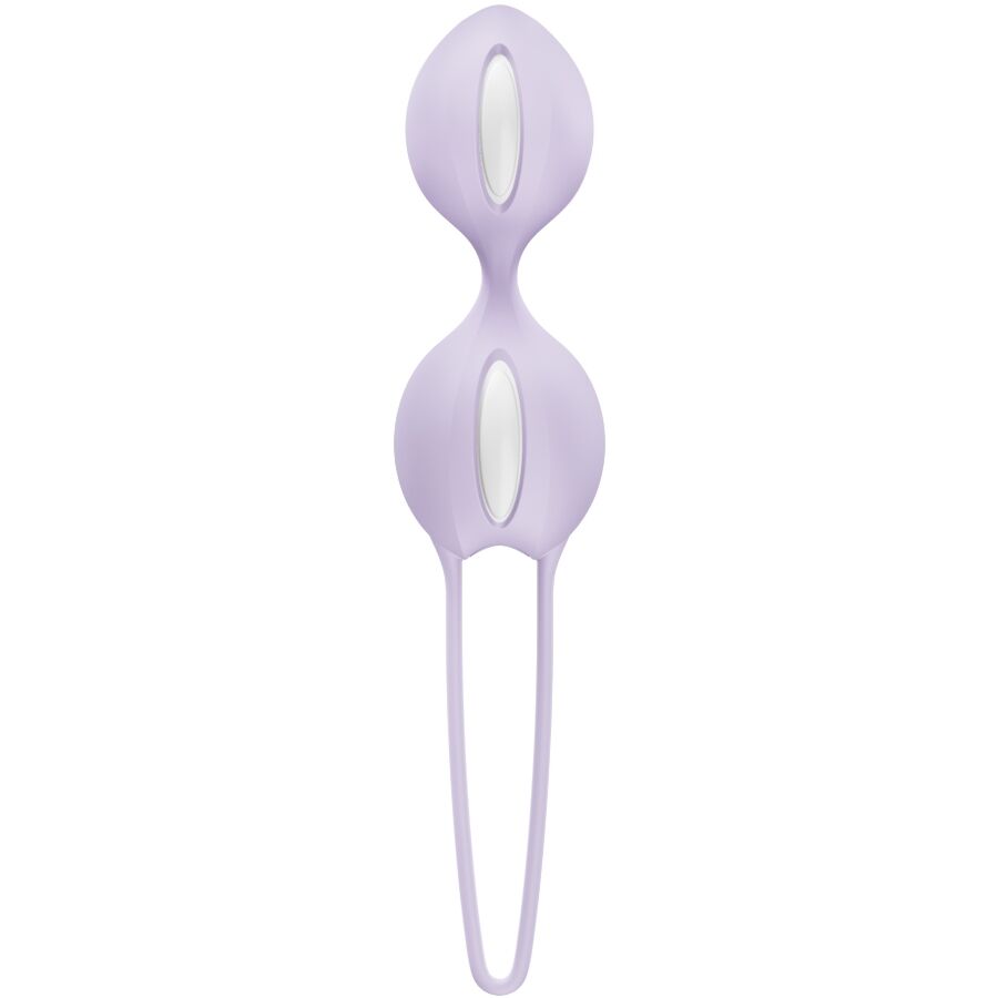 FUN FACTORY - SMARTBALLS DUO KEGEL BALLS PURPLE - My naughty haven #