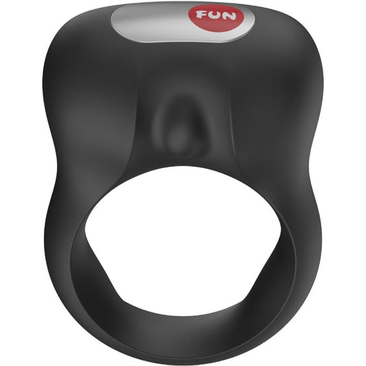 FUN FACTORY - STEADY VIBRATING COCK RING BLACK - My naughty haven #