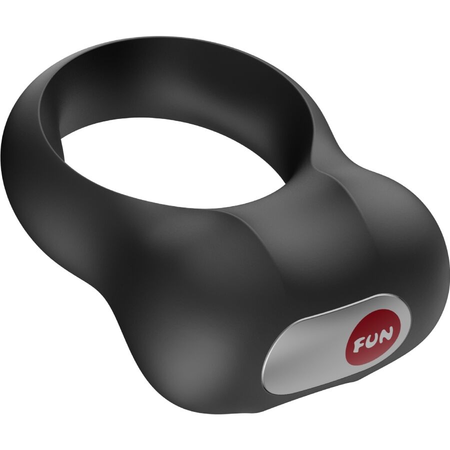 FUN FACTORY - STEADY VIBRATING COCK RING BLACK - My naughty haven #