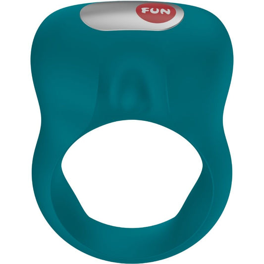 FUN FACTORY - STEADY VIBRATING COCK RING BOTTLE GREEN - My naughty haven #