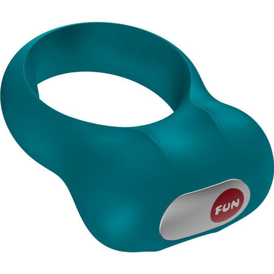 FUN FACTORY - STEADY VIBRATING COCK RING BOTTLE GREEN - My naughty haven #