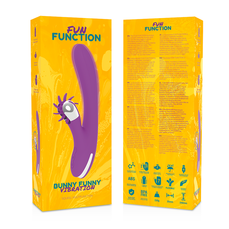 FUN FUNCTION - BUNNY FUNNY ВИБРАТОР 2.0