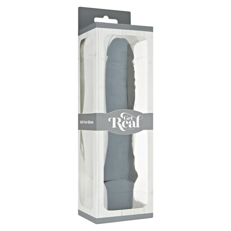 GET REAL - CLASSIC LARGE BLACK VIBRATOR - My naughty haven #