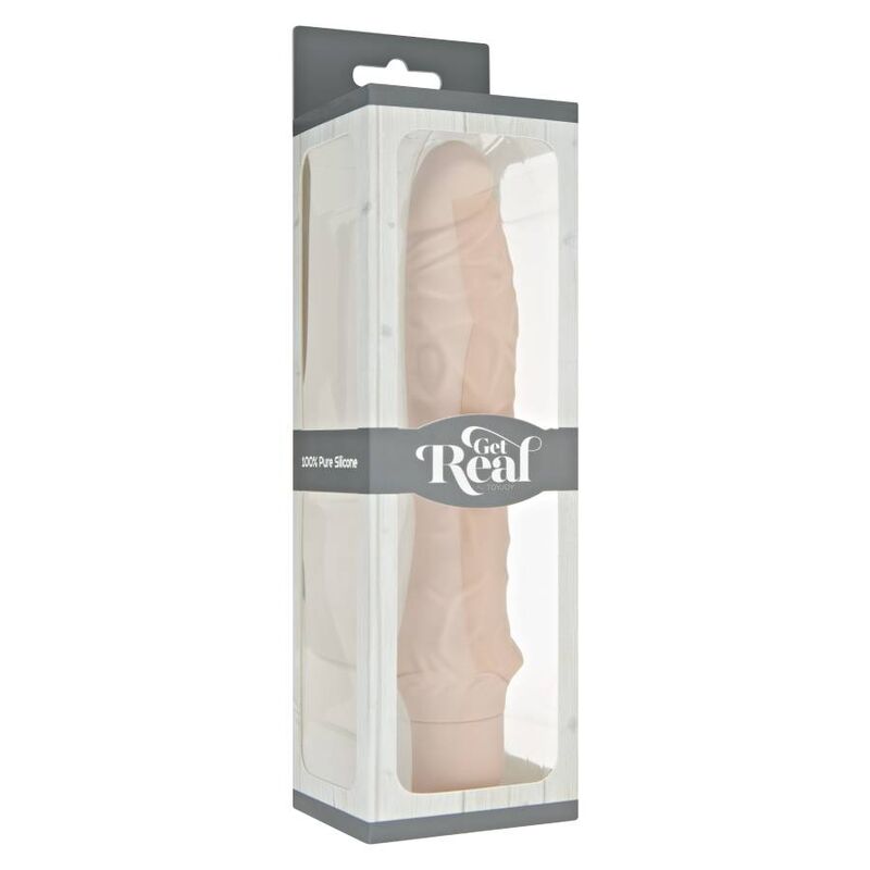GET REAL - CLASSIC LARGE NATURAL VIBRATOR - My naughty haven #