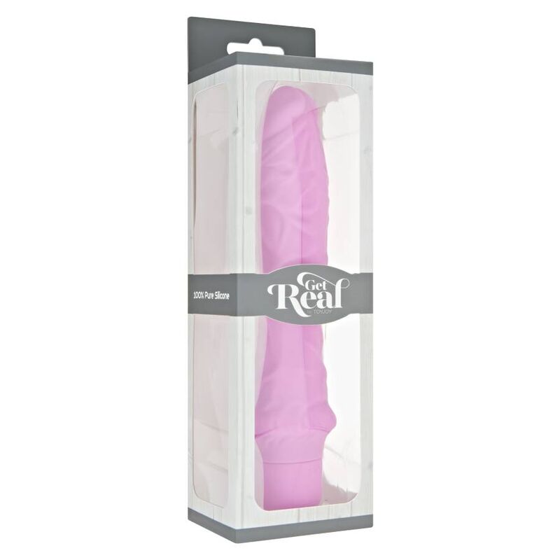 GET REAL - CLASSIC LARGE PINK VIBRATOR - My naughty haven #