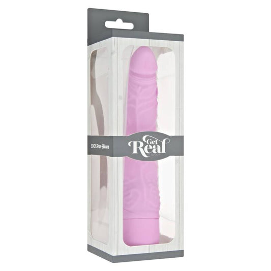 GET REAL - CLASSIC SLIM VIBRATOR PINK - My naughty haven #
