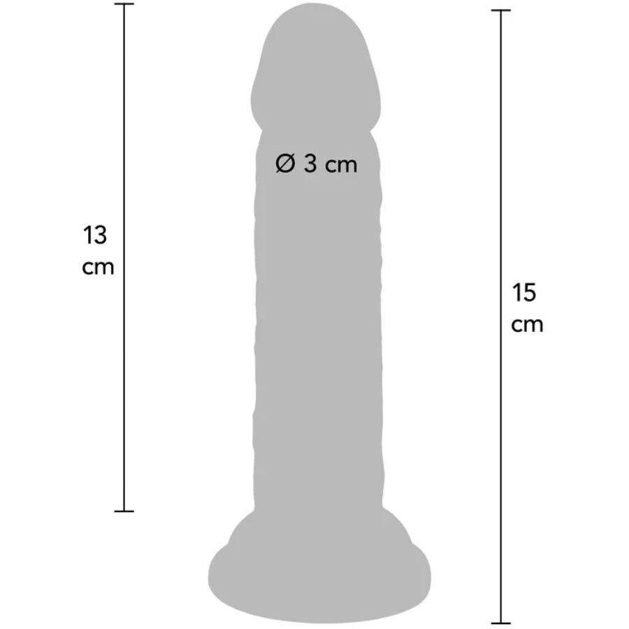 GET REAL - DELUXE REALISTIC PENIS 15 CM - My naughty haven #