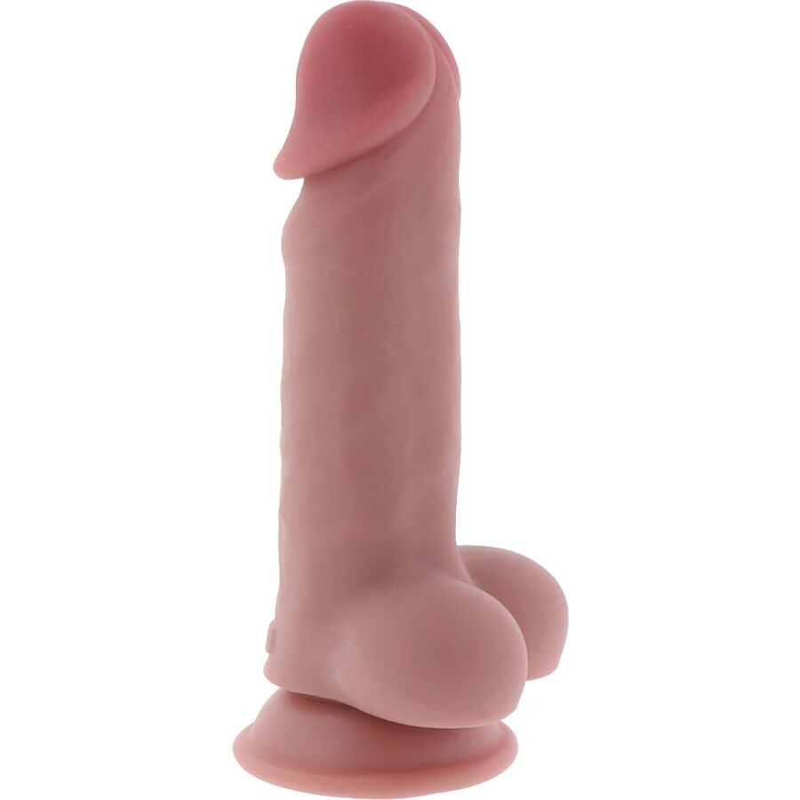 GET REAL - DELUXE REALISTIC PENIS WITH TESTICLES EXTRA THICK 17 CM - My naughty haven #
