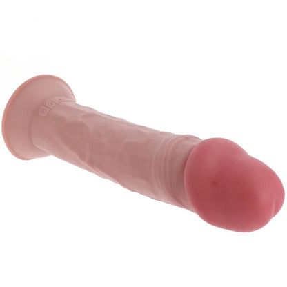 GET REAL - DELUXE THICK DOUBLE-DENSITY TPE DONG 35.5 CM - My naughty haven #
