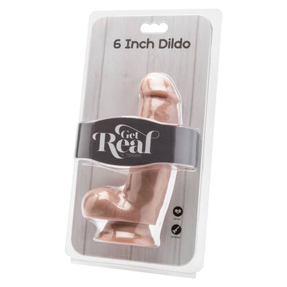 GET REAL - DILDO 12 CM WITH BALLS SKIN - My naughty haven #