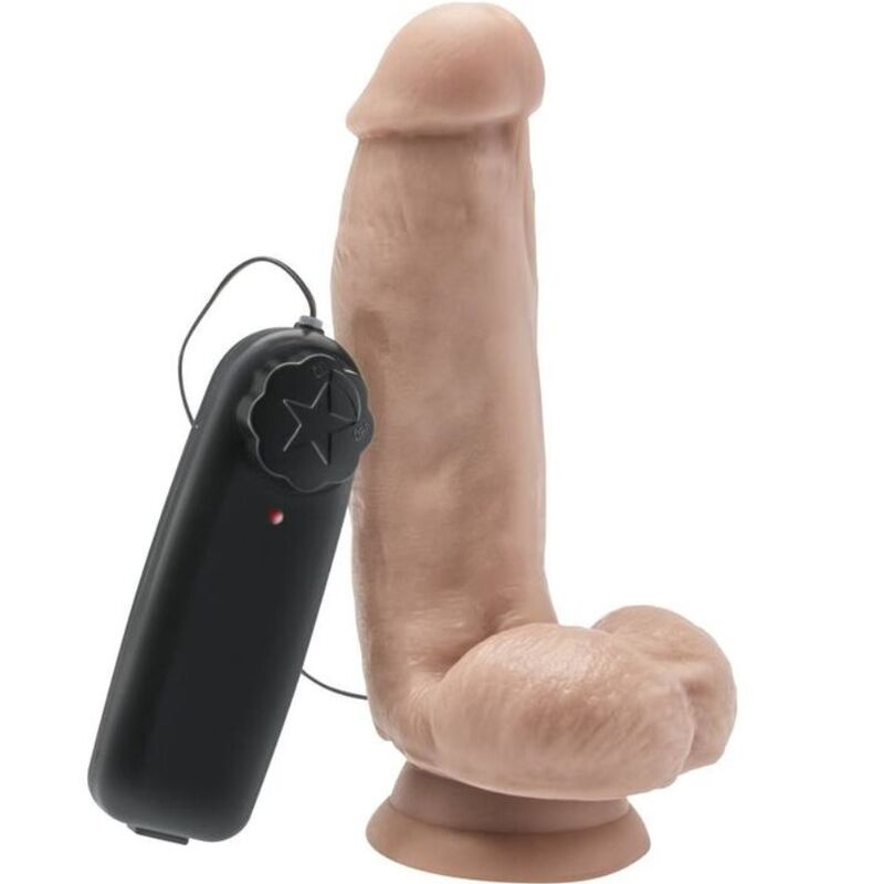 GET REAL - DILDO 12 CM WITH BALLS VIBRATOR SKIN - My naughty haven #
