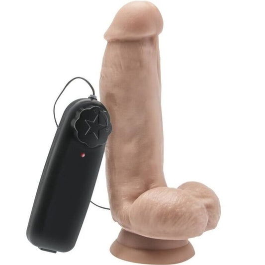 GET REAL - DILDO 12 CM WITH BALLS VIBRATOR SKIN - My naughty haven #