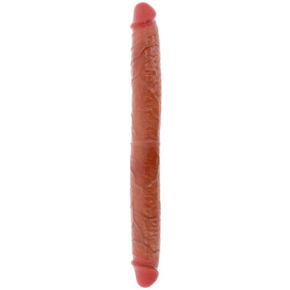GET REAL - DOUBLE-ENDED SILICONE DILDO CARAMEL 46 CM - My naughty haven #