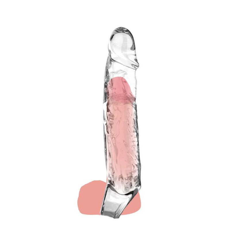 GET REAL - EXTENSION LONG 19 CM TRANSPARENT - My naughty haven #