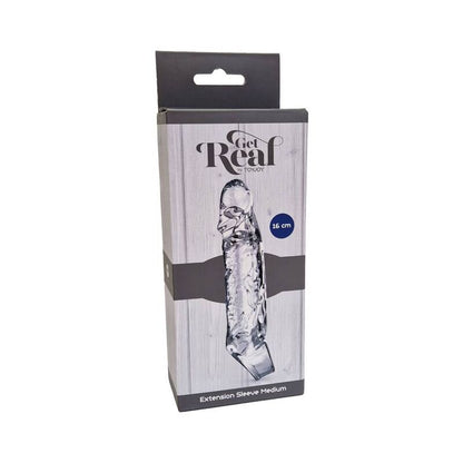 GET REAL - EXTENSION SLEEVE MEDIUM TRANSPARENT - My naughty haven #