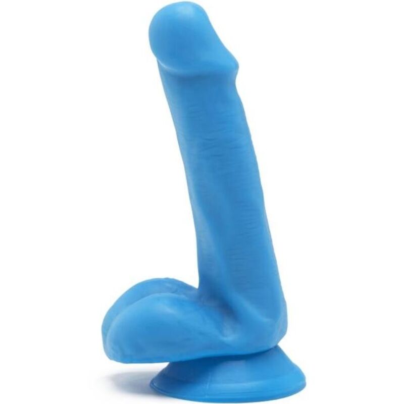 GET REAL - HAPPY DICKS DILDO 12 CM BALLS BLUE - My naughty haven #