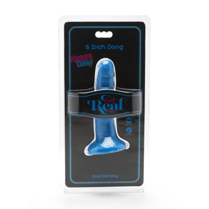GET REAL - HAPPY DICKS DONG 12 CM BLUE - My naughty haven #