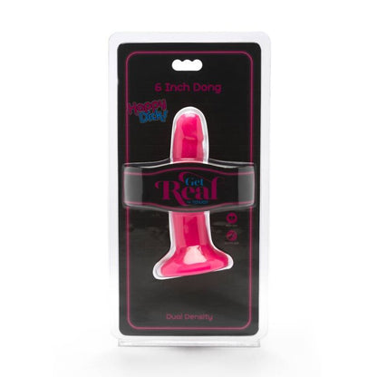 GET REAL - HAPPY DICKS DONG 12 CM PINK - My naughty haven #